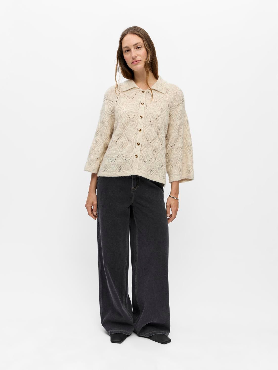 OBJKAISA Pullover - Birch - VERO MODA & VILA Bergvik